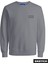 JORLOGO SWEAT CREW NECK T Gri Erkek Sweatshirt 3