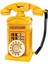 Dekoratif Metal Ahizeli Telefon Kumbara Biblo Hediyelik (C0725) (7272) 1