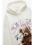 Şardonlu Uzun Kollu Kapüşonlu Ekru Kadın Sweatshirt 6WAL10135IK 5