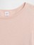 Kadın Açık Pembe Relaxed Knit Sweatshirt 3