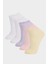 Kız Çocuk 5'li Pamuklu Patik Çorap F9499A8NS 1