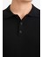 Standart Fit Polo Yaka Premium Düğmeli Triko Kazak D0454AX25AU 5