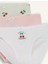 Kız Çocuk Meyve Desenli 3'lü Slip Külot F8583A825AU 4