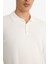 Standart Fit Polo Yaka Premium Düğmeli Triko Kazak D0454AX25AU 5