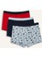 Erkek Çocuk Desenli 3'lü Boxer F7805A825AU 1
