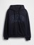 Erkek Lacivert Relaxed Gap Logo Sherpa Astarlı Fermuarlı Sweatshirt 2