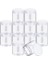 Boş 12 Pack Şeffaf Plastik Depolama Baharat Kavanoz Geniş Ağız Plastik Konteyner Güzellik Ürünleri, Dıy Mukus Üretimi Veya Diğer Kullanımlar Için Kapaklı (Yurt Dışından) 1