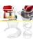 Kitchenaid Pouring Shield Aksesuar Eki Için 4.5-5t Kaseler Için Kitchenaid KSM500PS KSM450 Mixe KN1PS (Yurt Dışından) 5
