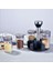 6-Jar Döner Spice Rack Organizatörü, Tezgah Tezgah Bitki ve Baharat Raf Organizatörü (Baharatlar Dahil Değil) (Yurt Dışından) 5