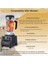 Vitamix 64OZ Blender Sürahi Için 5200 5000 6500 7500 PRO500 750 750 Blender Conter, Kurcalama Takımı Çubuğu (Yurt Dışından) 2