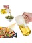 Mutfak, Zeytinyağı Dağıtıcı ve Yağ Püskürtücü Için 16 Oz Yağ Dağıtıcı Şişe - 470ML Zeytinyağı Şişesi - Yağ Püskürtücü Beyaz (Yurt Dışından) 2