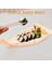 42X17X7.5CM Japon Mutfağı Suşi Tekneleri Suşi Aletleri Ahşap El Yapımı Basit Gemi Sashimi Çeşitli Soğuk Yemekler Sofra Çubuğu (Yurt Dışından) 4