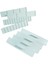 Çerez Kalınlığı Ölçüm Aracı 8pcs Pastik Bisküvi Kek Kalıp Tereyağı Ölçüm Cetveli Pişirme Aracı (Yurt Dışından) 1