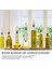 6pcs Ağırlıklı Paslanmaz Çelik Likör Şişesi Pourers Otomatik Flip Zeytinyağı Dispenser Spout Balsamik Alkol Pourer (Altın) (Yurt Dışından) 4