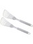 Balık Spatula, 2 Paket Paslanmaz Çelik Balık Turner 12.5 Inç Mutfak Kurabiye Spatula Fırçalanmış Paslanmaz Sap (Yurt Dışından) 3