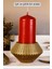 Şamdan Mumluk Dekoratif Mumluk Beyaz Renk Tealight Mumluk Model 37 6