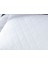 Ultrasonic Kapitoneli Yastık 50x70 cm Beyaz Mikrofiber Dış Kumaş ve Silikon Dolgu 3
