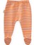 Ayaklı Bebe Pantolon 0-6 Ay Pudra Şeftali Çizgili 2