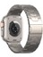 Apple Watch 10 46MM/ULTRA 2/ultra 49MM/9 8 7 45MM/SE (2023) Se (2022) Se 6 5 4 44MM/3 2 1 42MM Manyetik Titanyum Alaşımlı Saat Kayışı - Titanyum (Yurt Dışından) 1