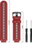 Garmin Forerunner 735XT 220, 230, 235, 620, 630 Için Silikon Saat Kayışı, Siyah Tokalı Çift Renkli Bilek Kayışı - Kırmızı/siyah (Yurt Dışından) 4