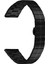 Huami Amazfit Bip U Paslanmaz Çelik Saat Kayışı Için Şık Yedek Bileklik-Siyah (Yurt Dışından) 1