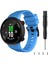 Garmin Forerunner 45-Sky Blue Için Siyah Tokalı Silikon Saat Kayışı (Yurt Dışından) 3