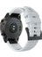 Garmin Fenix 7x/6x Gps/6x Pro Akıllı Saat Kayışı Değişimi Için 26 mm Silikon Saat Kayışı - Beyaz (Yurt Dışından) 1
