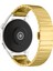 Huawei Watch Gt 4 Pro/gt 3 46MM/SAMSUNG Galaxy Watch3 45MM/GARMIN Vivoactive 4 Tokalı 1 Boncuklu Alaşımlı Saat Kayışı - Altın (Yurt Dışından) 1