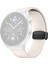 Huawei Watch Gt 3 42MM/GT 3 Pro 43MM Saat Kayışı 20MM Deri Kaplı Silikon Kayış ve Manyetik Toka - Starlight (Yurt Dışından) 1