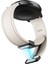Huawei Watch Gt 3 42MM/GT 3 Pro 43MM Saat Kayışı 20MM Deri Kaplı Silikon Kayış ve Manyetik Toka - Starlight (Yurt Dışından) 5