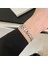 Apple Watch 10 46MM/ULTRA 2/ultra 49MM/9 8 7 45MM/SE (2023) Se (2022) Se 6 5 4 44MM/3 2 1 42MM Çinko Alaşımlı Saat Kayışı - Girdap Mavisi/gümüş (Yurt Dışından) 5