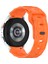 Samsung Galaxy Watch Fe 40MM/WATCH6/WATCH6 Classic/watch 5/watch 5 Pro Silikon Saat Kayışı Futbol Desenli - Turuncu (Yurt Dışından) 1