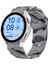 Samsung Galaxy Watch Fe 40MM/WATCH6/WATCH6 Classic/watch 5/watch 5 Pro Silikon Saat Kayışı Futbol Desenli - Siyah Gri Kamuflaj (Yurt Dışından) 5