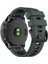 Garmin Fenix 6x/fenix 5x Için Iki Renkli Silikon Akıllı Saat Kayışı, Yedek Ayarlanabilir Bilek Bandı - Yeşil/siyah (Yurt Dışından) 3