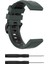 Garmin Fenix 6x/fenix 5x Için Iki Renkli Silikon Akıllı Saat Kayışı, Yedek Ayarlanabilir Bilek Bandı - Yeşil/siyah (Yurt Dışından) 5