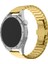 Huawei Watch Gt 4 Pro/gt 3 46MM/SAMSUNG Galaxy Watch3 45MM/GARMIN Vivoactive 4 Tokalı 1 Boncuklu Alaşımlı Saat Kayışı - Altın (Yurt Dışından) 4