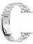 Apple Watch 10 46MM/ULTRA 2/ultra 49MM/9 8 7 45MM/SE (2023) Se (2022) Se 6 5 4 44MM/3 2 1 42MM Titanyum Alaşımlı Kayış Bandı - Gümüş (Yurt Dışından) 4