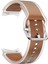 Samsung Galaxy Watch Fe/7/6/5/4 Şeffaf Tasarım Saat Kayışı Ayarlanabilir Silikon Kayış - Şeffaf Koyu Kahverengi (Yurt Dışından) 3