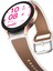Samsung Galaxy Watch Fe/7/6/5/4 Şeffaf Tasarım Saat Kayışı Ayarlanabilir Silikon Kayış - Şeffaf Koyu Kahverengi (Yurt Dışından) 4