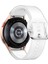 Samsung Galaxy Watch Fe/7/6/5/4 Şeffaf Tasarım Saat Bandı Ayarlanabilir Silikon Kayış - Şeffaf Beyaz (Yurt Dışından) 1