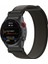Garmin Fenix 7/6/5 Yedek Naylon Ayarlanabilir Döngülü Bağlantı Kayışı - Siyah + Siyah (Yurt Dışından) 2