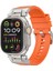 Apple Watch 10 46MM/ULTRA 2/ultra 49MM/9 8 7 45MM/SE (2023) Se (2022) Se 6 5 4 44MM/3 2 1 42MM Lastik Bant-Turuncu (Yurt Dışından) 4