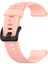 Garmin Forerunner 945/935 Yedek Bileklik Çelik Tokalı Dokulu Silikon Saat Kayışı - Açık Pembe (Yurt Dışından) 3
