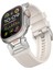 Apple Watch 10 46MM/ULTRA 2/ultra 49MM/9 8 7 45MM/SE (2023) Se (2022) Se 6 5 4 44MM/3 2 1 42MM Lastik Bant Kayışı-Starlight (Yurt Dışından) 3