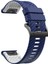 Garmin Fenix 7x Quickfit 26MM Karbon Fiber Dokulu Saat Kayışı Ayarlanabilir Silikon Bant-Safir+Beyaz (Yurt Dışından) 3