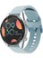 Huawei Watch Gt/watch Gt2/watch Active/watch Buds Için 22 mm Yumuşak Silikon Akıllı Saat Bandı Ayarlanabilir Bilek Kayışı - Bebek Mavisi (Yurt Dışından) 4