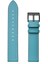Samsung Galaxy Watch4 Classic 46MM 42MM/GALAXY Watch4 44MM 40MM/GEAR Sport Inek Derisi 20MM Saat Kayışı - Mavi (Yurt Dışından) 2