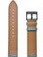 Samsung Galaxy Watch4 Classic 46MM 42MM/GALAXY Watch4 44MM 40MM/GEAR Sport Inek Derisi 20MM Saat Kayışı - Mavi (Yurt Dışından) 3