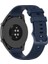 Huawei Watch 4 Pro/watch 2 Pro/watch Gt Runner/gt 3 46MM/WATCH Gt 3 Se/honor Watch Gs 3i-Lacivert Için 22 mm Silikon Saat Kayışı Yedek Kayışı (Yurt Dışından) 1