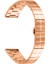 Huami Amazfit Pop Pro Paslanmaz Çelik Saat Kayışı Çizgi Tasarım Yedek Bileklik - Gül Altın (Yurt Dışından) 1
